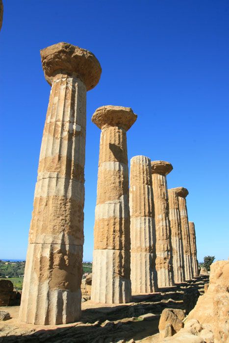 temple d'Hercule - Agrigente