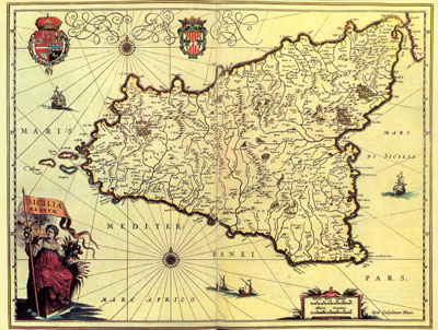 carte de sicile