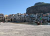 plage et port de cefalu