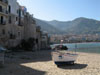 plage et port de cefalu