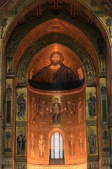 Cathédrale de Monreale en Sicile
