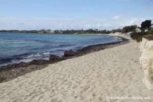 Plage de Fontane Bianche, Syracuse, Sicile