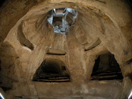 Rotonde, catacombes de Sainte-Lucie