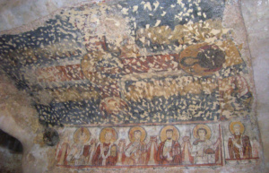 Fresque des 40 martyres, catacombes de Sainte-Lucie, Syracuse