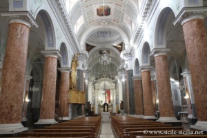 Nef de la Chiesa madre, Palma di Montechiaro, Sicile