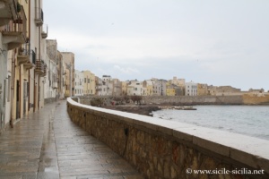 Front de mer, lungomare de Trapani