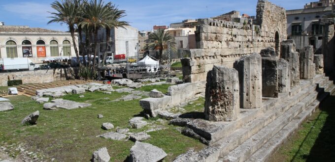 Temple d'Apollon à Syracuse