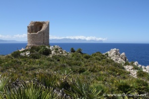 La côte de Cap Rama à Terrasini
