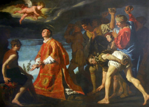 Lapidation de Saint-Stéphane, Stom (1639), Salon du Prince Alliata, Palais Alliata, Palerme