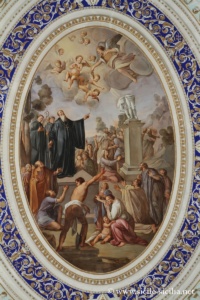 Plafond de l'église de San Giovanni Evangelista, Scicli
