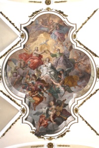 Fresques de la voûte de Borremans, Chiesa madre, Alcamo