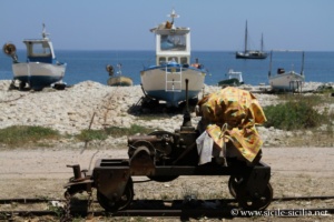 Plage de Castel di Tusa, Sicile