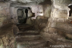 Catacombes de la Larderia, Cava d'Ispica, Sicile