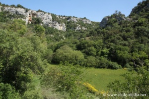 Panorama sur la Cava d'Ispica