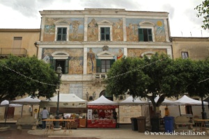 Fresques murales, Piazza XX Settembre, Campobello di Licata