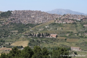 Prizzi depuis la Montagna dei Cavalli