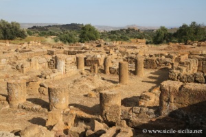Quartier hellénistique-romain à Agrigente