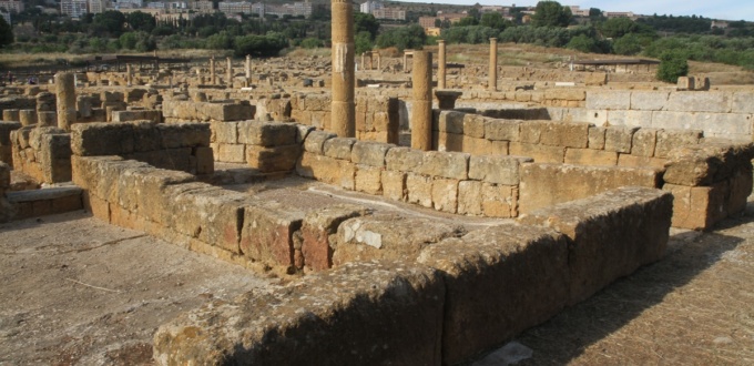 Quartier hellénistique à Agrigente
