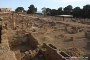 Quartier hellénistique-romain à Agrigente