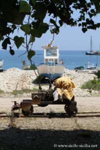 Plage de Castel di Tusa, Sicile