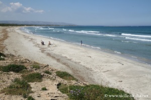 Plage de Cittadella, réserve de Vendicari, Sicile