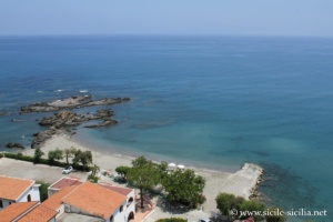 Plage à Scafa, Testa di Monaco, Sicile