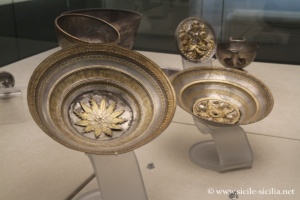 Trésor d'argent de Morgantina, musée archéologique d'Aidone