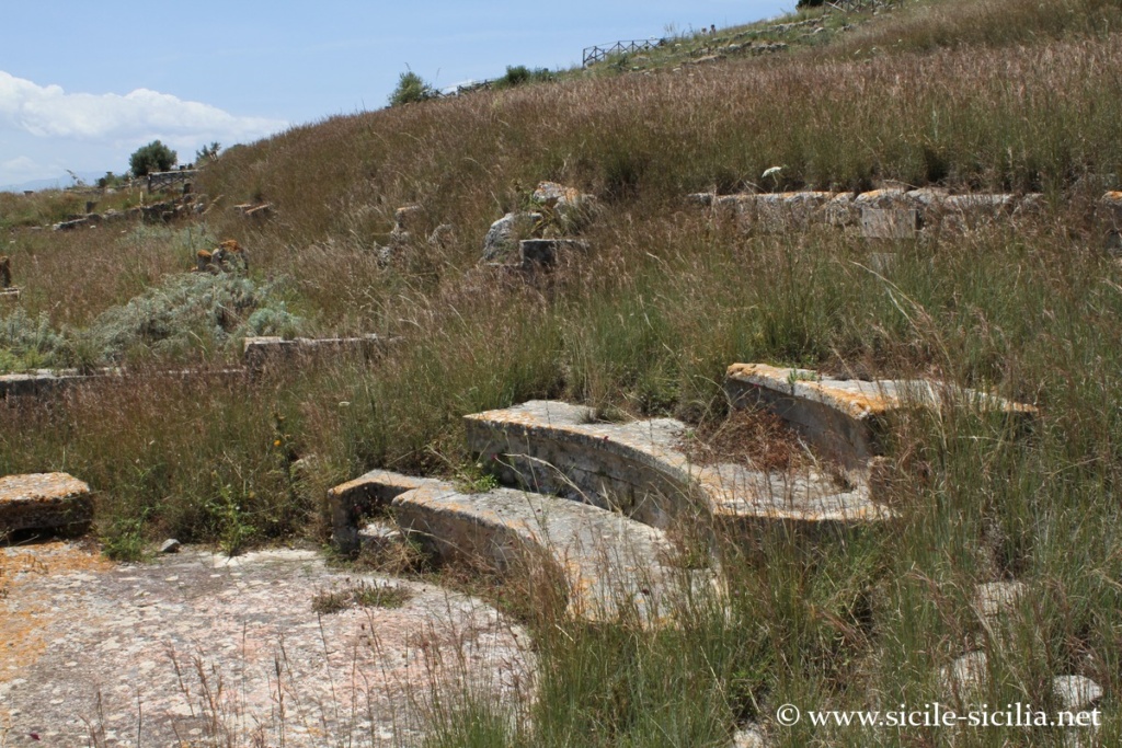 Bouleuterium, site archéologique de Solonte, Sicile