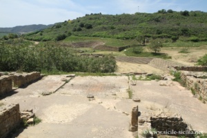 Casa del Saluto, Morgantina, Sicile