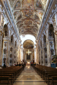 Intérieur de la cathédrale de Caltanissetta, Sicile