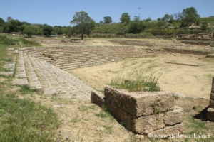 Ekklesiasterion, agora, Morgantina, Sicile