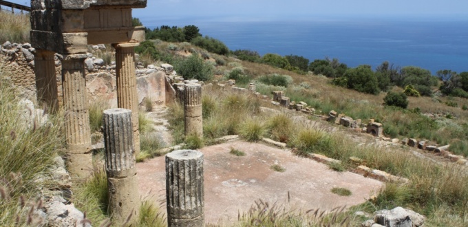 Gymnase, maison, Solonte, Sicile