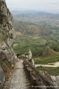 Panorama et Pizzo Kratas, Caltabellotta, Sicile