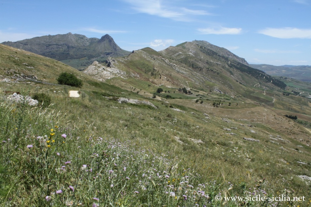 Panorama, parc archéologique de Laitas, Sicile