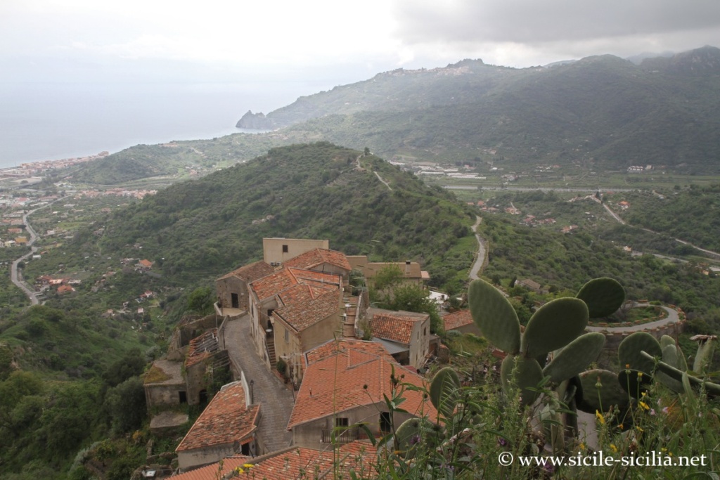 Vue depuis le calvaire, Savoca