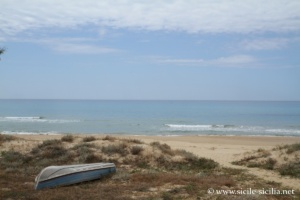 Plage de Siculiana Marina, Sicile