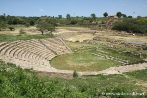 Théâtre grec de Morgantina
