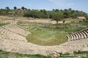 Théâtre grec de Morgantina