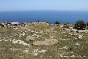 Théâtre du site archéologique de Solonte, Sicile