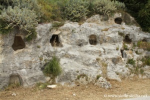 Nécropole sicane près de Caltabellotta, Sicile