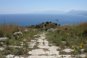 Via Ippodamo, site archéologique de Solonte, Sicile
