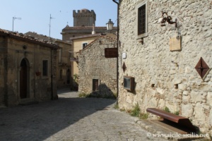 Centre historique de Montalbano Elicona en Sicile