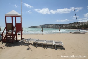 Plage d'Héraclea Minoa, Sicile