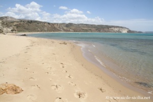 Plage de la réserve naturelle de Torre Salsa, Sicile