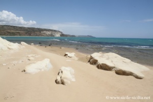 Plage de la réserve naturelle de Torre Salsa, Sicile