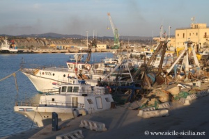 Port de pêche de Porto Empedocle, Sicile