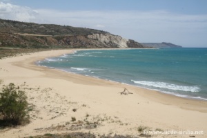 Plage de la réserve naturelle de Torre Salsa, Sicile