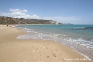 Plage de la réserve naturelle de Torre Salsa, Sicile