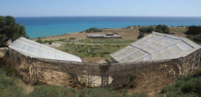 Théatre grec d'Héraclea Minoa, Sicile
