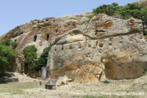 Grottes de la Gurfa en Sicile